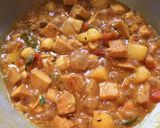 A picture of step 6 of Raw Jackfruit Curry.