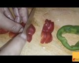 Foto langkah ke 5 dari resep Resep Ada paprika di rmh, bikin ini aza sehat dn sarapan pagi 3mnt jd.