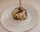 Foto del paso 8 de la receta: Hatillo de berenjenas rellenas de hortalizas y queso de cabra