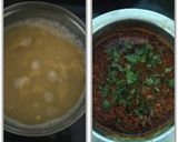 A picture of step 6 of Special Maharashtraian Thali.