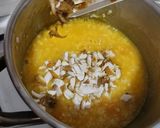 Foto langkah ke 2 dari resep Bubur Ayam Labu Kuning.
