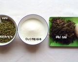 Hình bước làm 1 của món Chè đậu xanh nấu với củ sen