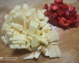 A picture of step 2 of Fruit Cream.