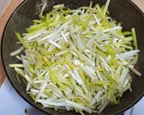 川味韭黃肉絲的食譜步驟4照片
