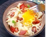 Foto del paso 3 de la receta Tagliatelle a la carbonara sin nata