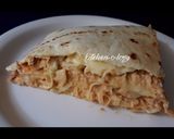 A picture of step 1 of Stacked Tortillas.