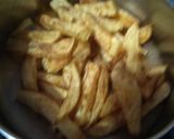 A picture of step 3 of Chilli Potato.