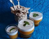 A picture of step 4 of Thai Mango Coconut Jelly.