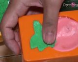 Foto langkah ke 5 dari resep Kue Ku isi Kacang Hijau.