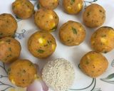 A picture of step 8 of Corn Cheese Balls.