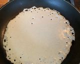 A picture of step 5 of Buckwheat Galettes (gluten free).