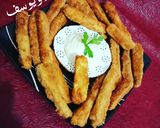 صورة لخطوة 10 من وصفة أصابع الباذنجان المقرمشة ❤