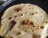 A picture of step 4 of Sattu ke kulcha.