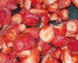 A picture of step 1 of Strawberry dip.