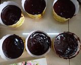 Hình bước làm 2 của món Cà phê sô cô la muffin
