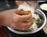 A picture of step 2 of Methi muthiya.
