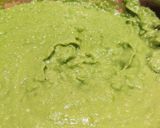 Foto del passaggio 3 della ricetta Risotto alla crema di piselli e parmigiano, pistacchi e pancetta