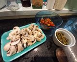 Foto del paso 3 de la receta: Cintas cortadas a cuchillo con salsa caprese reversionada