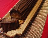 Une image de l'étape 5 de Bûche chocolat marron.
