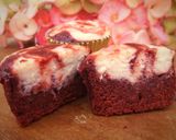Foto del paso 15 de la receta: Red velvet cheesecake swirl brownies