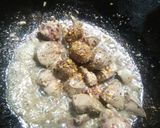 A picture of step 4 of Bhoni masala Kaleeji.
