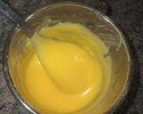 A picture of step 2 of Kokon bature😂 (custard).