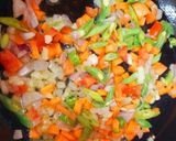 A picture of step 3 of Fried Rice.