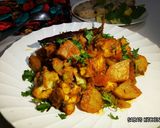 A picture of step 9 of Sabzi Ki Bahaar/Mix Vegetables Sabzi.
