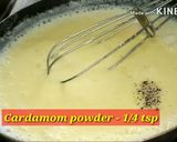 A picture of step 3 of Custard Milk Shake.