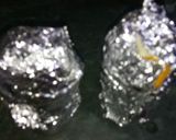 A picture of step 3 of Mango stuffed kulfi.