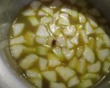 A picture of step 2 of Red Lentil with bottle gourd.