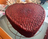 Foto del paso 4 de la receta: Tarta terciopelo rojo para San Valentín
