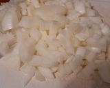 A picture of step 3 of Vegan chicory and apple soup.