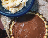 Foto del paso 3 de la receta: Tarta de coco y dulce de leche 🥧