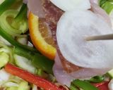 Foto del paso 3 de la receta: Pincho de pollo c/guarnición