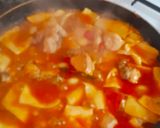 Foto del paso 5 de la receta: Andrajos al pimentón, con verduras y pollo