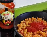 Foto del paso 3 de la receta: Garbanzos con atún y pimientos; Receta de Aprovechamiento