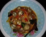 Foto langkah ke 6 dari resep Kerang Dara Saus Padang.