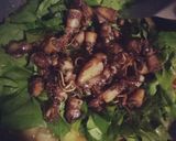 Foto langkah ke 5 dari resep Cumi Asam Daun Melinjo.