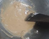 A picture of step 1 of Aata halwa.