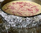 Foto del paso 6 de la receta: 🇺🇸 CHEESECAKE con CHOCOLATE BLANCO y FRAMBUESA (Estados Unidos)