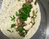 A picture of step 5 of Beef Shawarma.