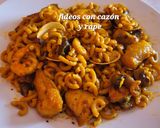 Foto del paso 10 de la receta: Fideos (fideuà) con cazón y rape