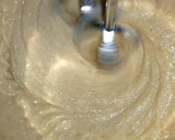 A picture of step 3 of Basbousa.