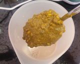 A picture of step 1 of Vegan ice cream pistacho flavour.