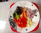 Foto langkah ke 2 dari resep Tahu Daging Bumbu Cemplung.