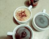 A picture of step 6 of Cappuccino coffee ☕ at home 😁.