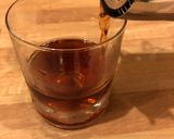 A picture of step 3 of Cherry Manhattan.