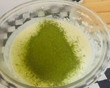 Foto del paso 2 de la receta: Tiramisú Sin Huevo Con Matcha en vasos! 🥄