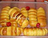 Foto langkah ke 8 dari resep Roti Isi Pisang Coklat.